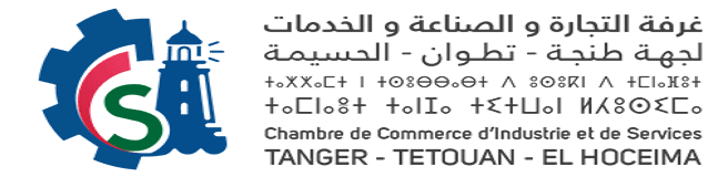 Logo de la Chambre de Commerce, d Industrie et de Services